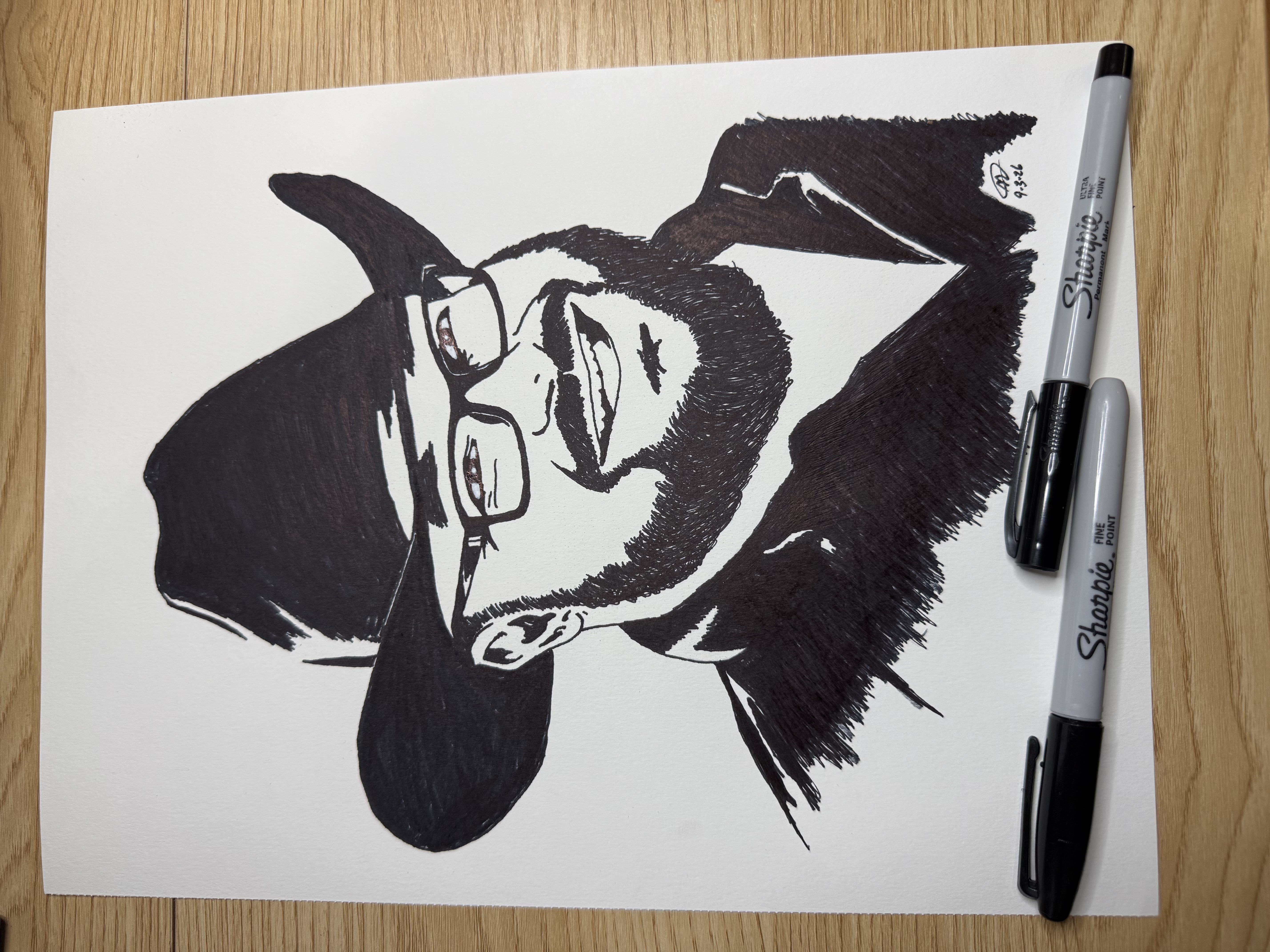 Sir Marks-A-Lot, The Cowboy Doodler